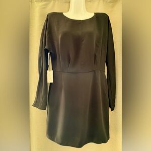 Babaton Samson Long Sleeve Black Dress